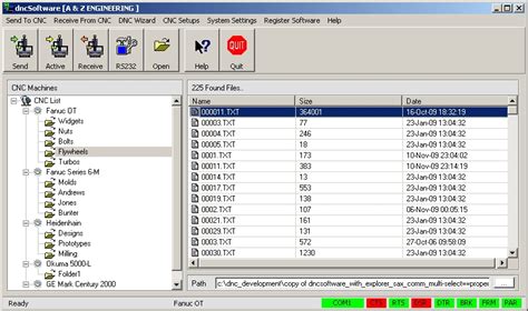 rs232 file transfer software